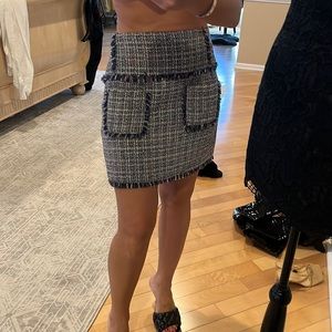 Zara tweed skirt